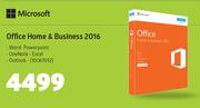Microsoft Office Home & Business 2016