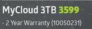 WD MyCloud 3TB USB 3.0