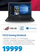 Asus FX753 Gaming Notebook