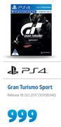 PS4 Gran Turismo Sport