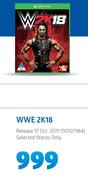 Xbox One WWE 2K18