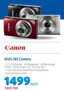 Canon Ixus 185 Camera-Each