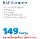 Lenovo B 4.5" Smartphone LTE-On A uChoose Flexi 150 