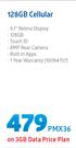 Apple iPad 128GB Cellular-On 3GB Data Price Plan Includes R216 WiFi Modem
