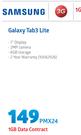 Samsung Galaxy Tab3 Lite-On 1GB Data price Plan