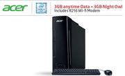 Acer AXC 780 Desktop-On 3GB Data price Plan