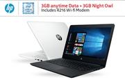 HP 14 Notebook-On 3GB Data price Plan