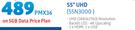 Hisense 55" UHD TV 55N3000-On 5GB Data Price Plan