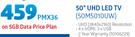 Hisense 50" UHD LED TV 50M5010UW-On 5GB Data Price Plan