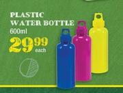 Plastic Water Bottle-600ml Each