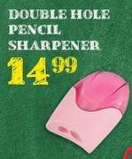 Double Hole Pencil Sharpener