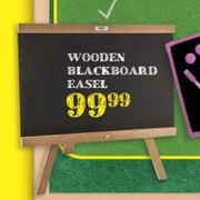 Wooden Blackboard Easel
