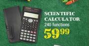 Scientific Calculator 240 Functions