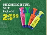 Highlighter Set pack Of 4