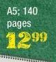 Marlin College Exercise Books A5 140 Page Feint Margin Ruled Or Unruled