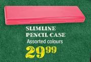 Marlin Slimline Pencil Case Assorted Colours