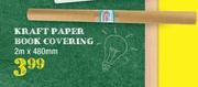 Kraft Paper Book Covering-2m x 480mm