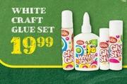 White Craft Glue Set