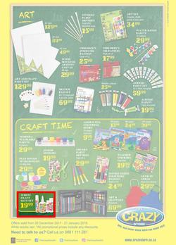 The Crazy Store : Big Back To School Value (26 Dec - 21 Jan 2018), page 4