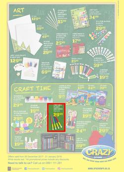 The Crazy Store : Big Back To School Value (26 Dec - 21 Jan 2018), page 4