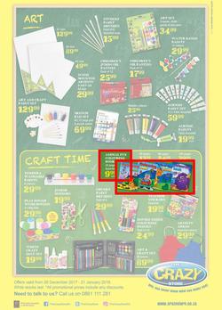 The Crazy Store : Big Back To School Value (26 Dec - 21 Jan 2018), page 4