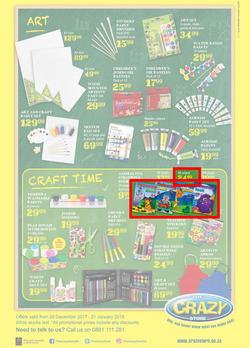 The Crazy Store : Big Back To School Value (26 Dec - 21 Jan 2018), page 4