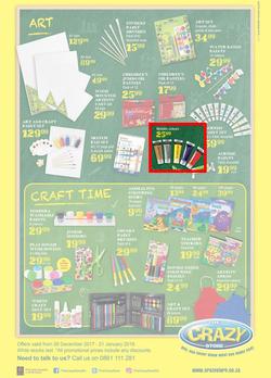 The Crazy Store : Big Back To School Value (26 Dec - 21 Jan 2018), page 4