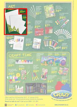 The Crazy Store : Big Back To School Value (26 Dec - 21 Jan 2018), page 4