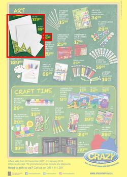The Crazy Store : Big Back To School Value (26 Dec - 21 Jan 2018), page 4
