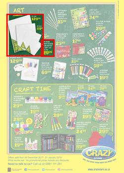 The Crazy Store : Big Back To School Value (26 Dec - 21 Jan 2018), page 4