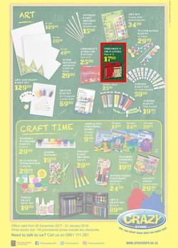 The Crazy Store : Big Back To School Value (26 Dec - 21 Jan 2018), page 4