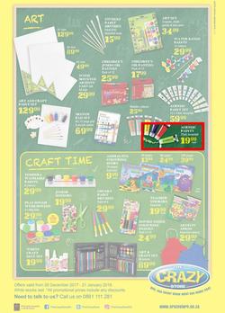 The Crazy Store : Big Back To School Value (26 Dec - 21 Jan 2018), page 4