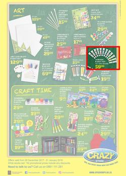 The Crazy Store : Big Back To School Value (26 Dec - 21 Jan 2018), page 4