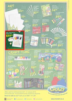 The Crazy Store : Big Back To School Value (26 Dec - 21 Jan 2018), page 4