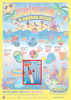 The Crazy Store : Summer Fun (26 Dec - 14 Jan 2018), page 1