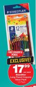 Staedtler Long Pencil Crayons Value Pack-Per Pack