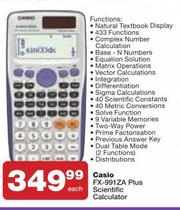 casio calculator fx991za plus