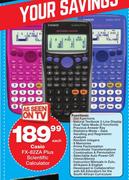 Casio FX-82ZA Plus Scientific Calculator-Each