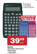 Karce Scientific Electronic Calculator Assorted-Each