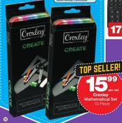 Croxley Mathematical Set 10 Piece-Per Set