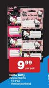Hello Kitty Boeketikette 16 Pak-Per Pak