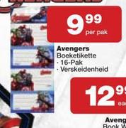 Avengers Boeketikette 16 Pak-Per Pak
