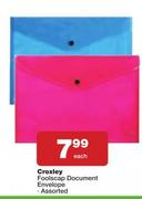 Croxley Foolscap Document Envelope-Each