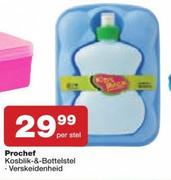 Prochef kosblik & Bottelstel Verskeidenheid-per stel