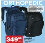Trader Bay 48cm Ortho Backpack Assorted-Each