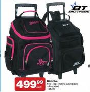 Biotribe 45cm Flip Top Trolley Backpack Assorted-Each
