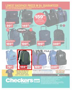 Checkers : Back To School Savings (1 Jan - 28 Jan 2018), page 24