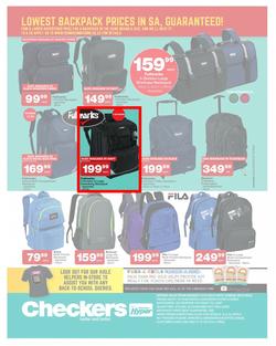 Checkers : Back To School Savings (1 Jan - 28 Jan 2018), page 24