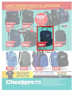 Checkers : Back To School Savings (1 Jan - 28 Jan 2018), page 24