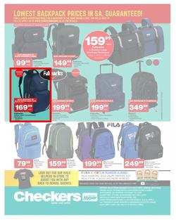 Checkers : Back To School Savings (1 Jan - 28 Jan 2018), page 24
